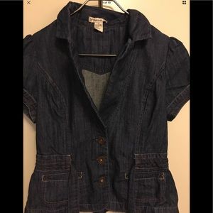 FOREVER 21 DENIM JACKET TOP